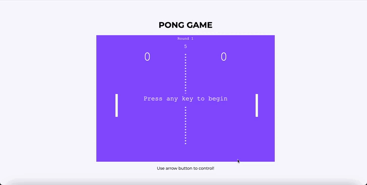 Pong Game